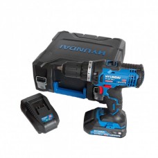 Masina de gaurit/insurubat cu acumulator Hyundai ASR 180 Li 18V, 1 acum.2.0Ah