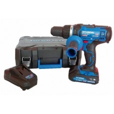 Masina de gaurit si insurubat cu percutie, cu acumulator 18V Hyundai ASB 180 LI
