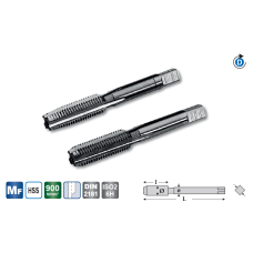 TAROZI DE MANA HSS-G, FILET METRIC FIN, SET DE 2 PIESE DIFERITE, DIN 2181, M38x2 TAROZI DE MANA HSS-G, FILET METRIC FIN, SET DE 2 PIESE DIFERITE, DIN 2181, M38x2