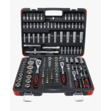 Trusa chei tubulare 1/4" + 3/8" + 1/2"-171 piese 