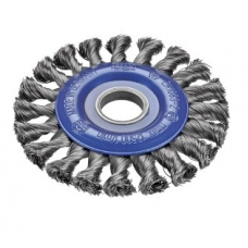 Perie disc cu toroane Ø 125 mm x 22,2 mm, sarma otel 0,50 mm