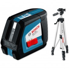Nivelă laser cu linii Bosch GLL 2-50 + stativ BS150