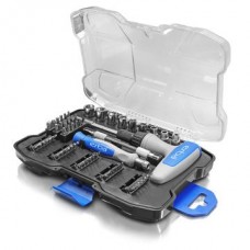 Set biti cu maner T+ adaptor 1/4" - 61 piese