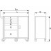 Servanta mobila pentru scule TSG4 X-liner 6+D Servanta mobila pentru scule TSG4 X-liner 6+D