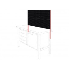 Panou perforat pentru banc fix TSG7-1300×20×1200 mm